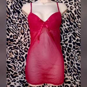 Lingerie Dress w Bow